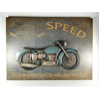 Wand deco "Speed"